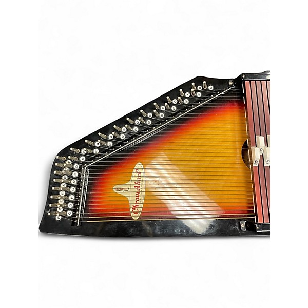Used Rhythm Band Chroma Harp 2 Tone Sunburst Autoharp