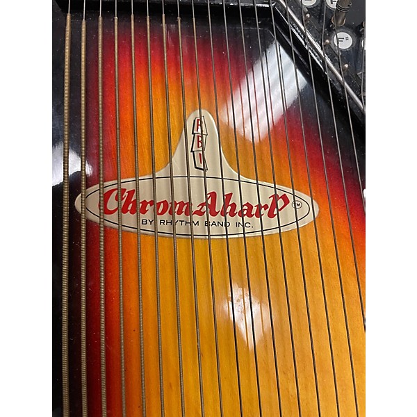 Used Rhythm Band Chroma Harp 2 Tone Sunburst Autoharp