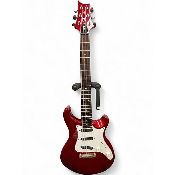 Used PRS SE EG Hot Rod Red Solid Body Electric Guitar
