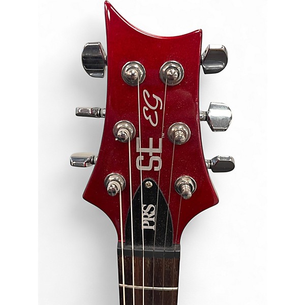 Used PRS SE EG Hot Rod Red Solid Body Electric Guitar