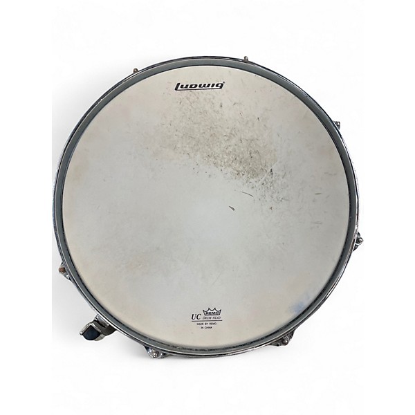 Used Ludwig 5X14 Breakbeats By Questlove Snare Silver Drum