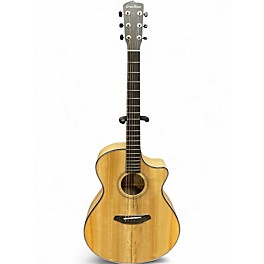 Used Breedlove Oregon Concerto CE Natural Acoustic Electric Guitar