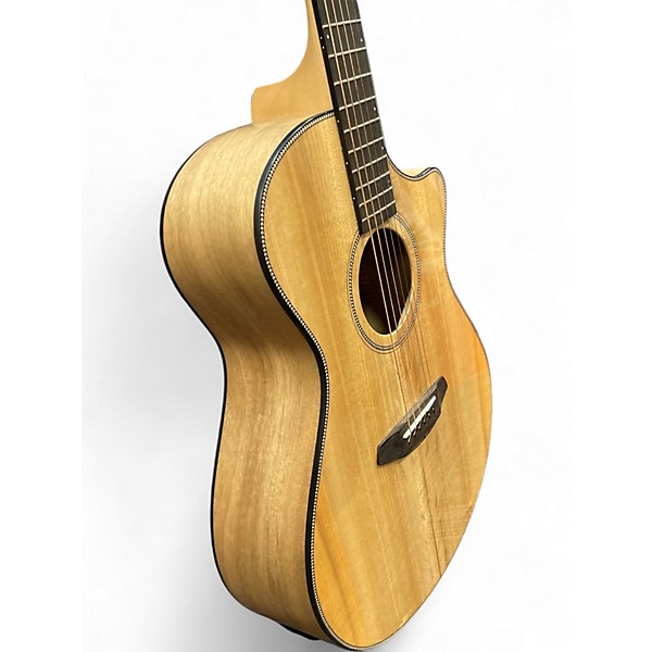 Used Breedlove Oregon Concerto CE Natural Acoustic Electric Guitar