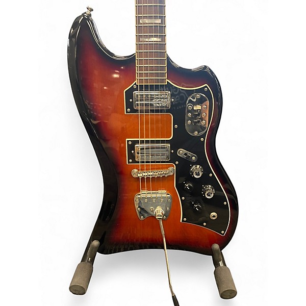 Used Guild S-200 Sunburst Solid Body Electric Guitar
