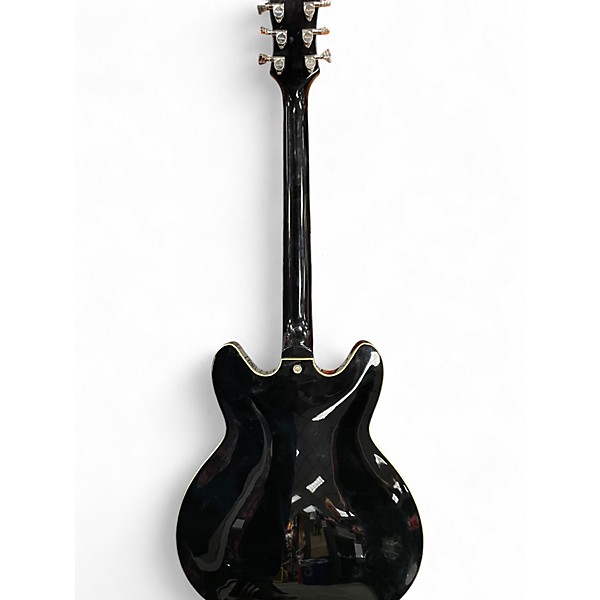 Used Hagstrom VIKING Black Hollow Body Electric Guitar