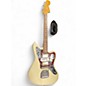 Used Fender Jaguar Olympic White Solid Body Electric Guitar