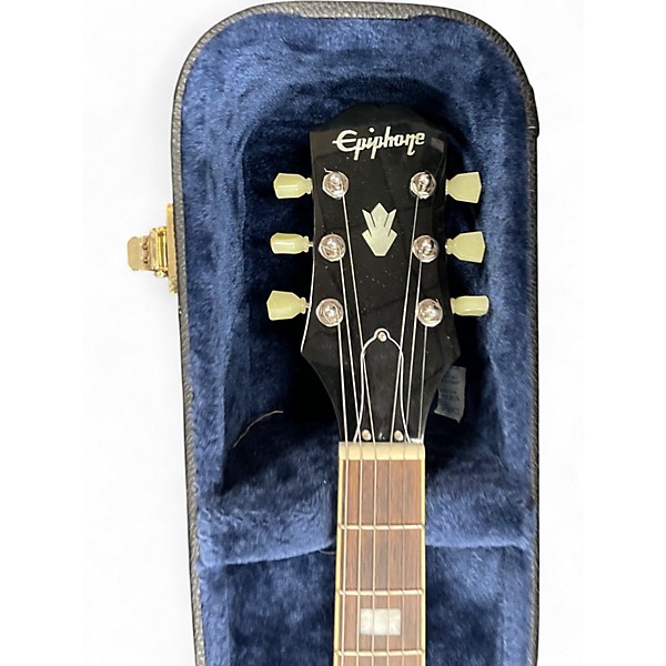 Used Epiphone ES335 Figured IG Blue Sunburst Hollow Body Electric Guitar