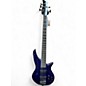 Used Jackson JS3V Concert 5 String Blue Electric Bass Guitar thumbnail