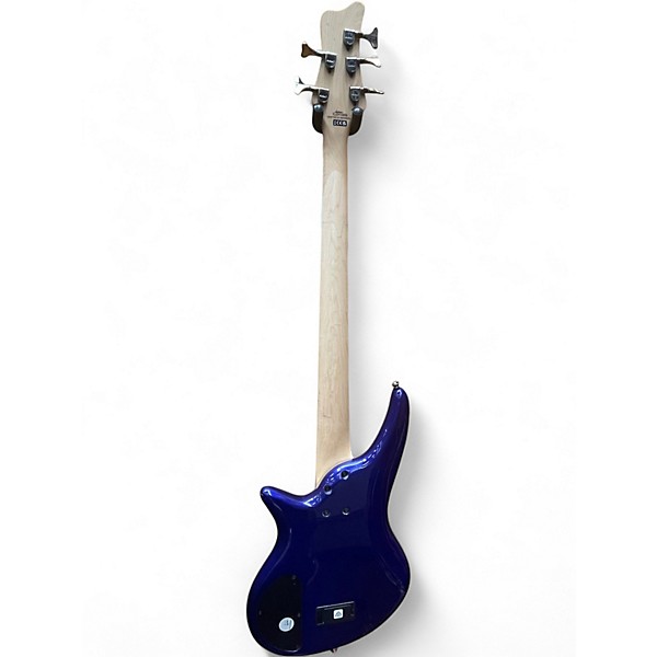 Used Jackson JS3V Concert 5 String Blue Electric Bass Guitar