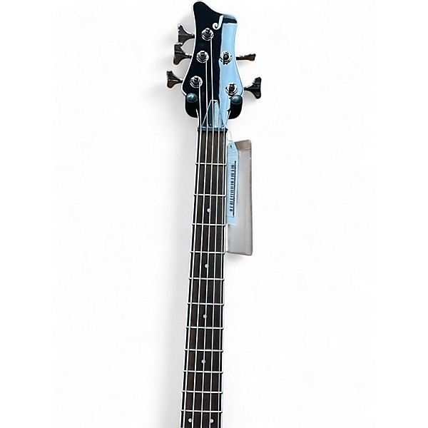 Used Jackson JS3V Concert 5 String Blue Electric Bass Guitar