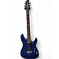 Used Schecter Guitar Research Omen 6 Blue Solid Body Electric Guitar thumbnail