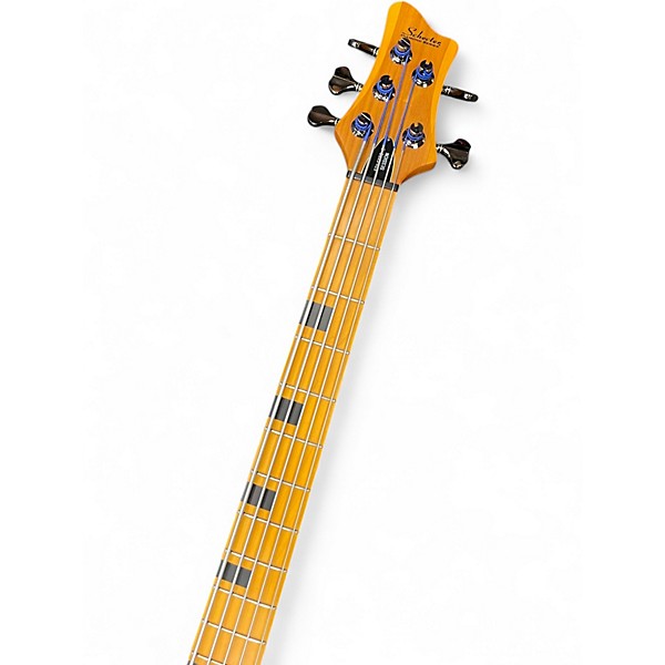 Used Schecter Guitar Research RIOT SESSION 5 Natural Electric Bass Guitar