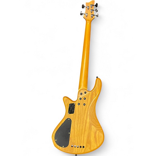 Used Schecter Guitar Research RIOT SESSION 5 Natural Electric Bass Guitar