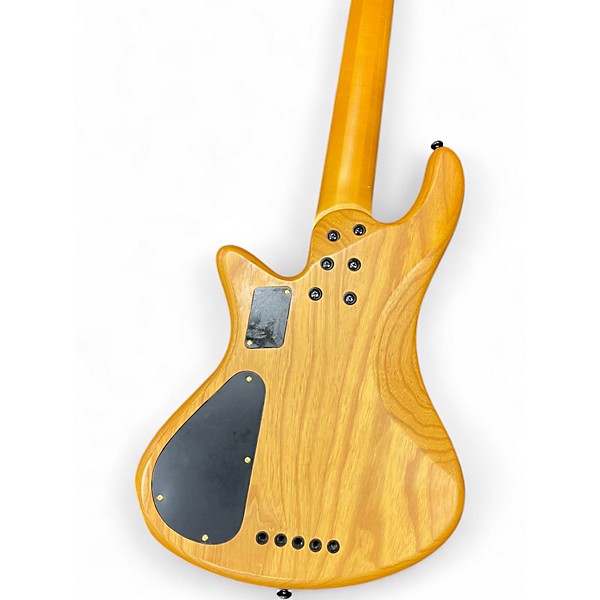 Used Schecter Guitar Research RIOT SESSION 5 Natural Electric Bass Guitar