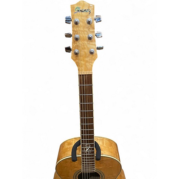 Used Ibanez EW20ASNT EXOTIC WOOD Natural Acoustic Electric Guitar