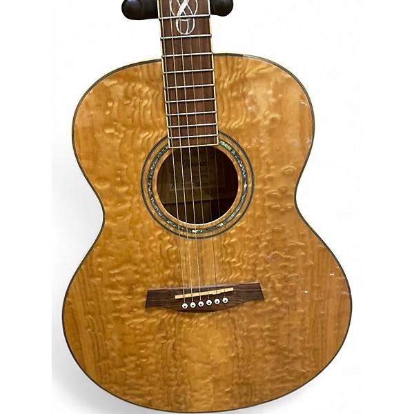 Used Ibanez EW20ASNT EXOTIC WOOD Natural Acoustic Electric Guitar