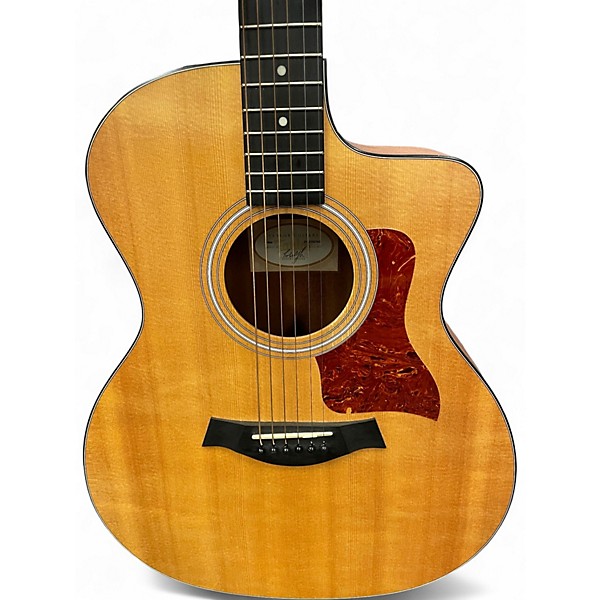 Used Taylor 114CE Natural Acoustic Electric Guitar