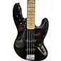 Used Squier Classic Vibe 70s Jazz Bass Black Electric Bass Guitar