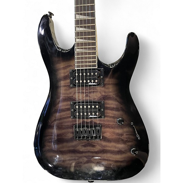 Used Jackson JS32Q Brown Solid Body Electric Guitar