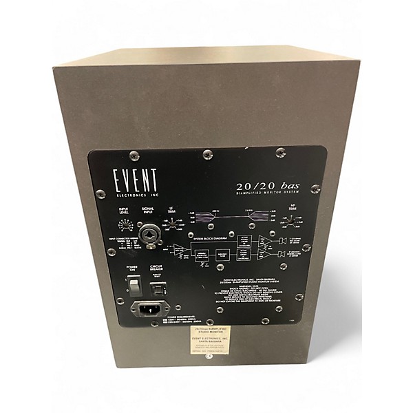 Used Event 20/20 BAS Pair Powered Monitor