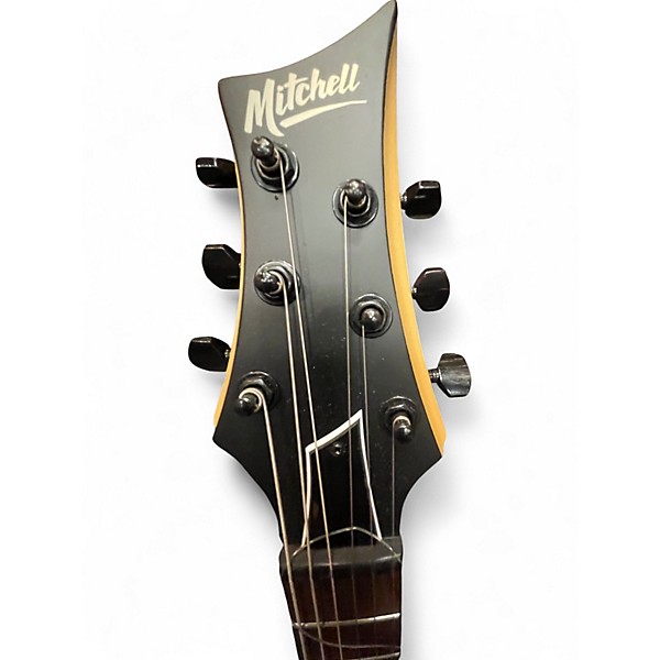 Used Mitchell MS100 Charcoal Solid Body Electric Guitar
