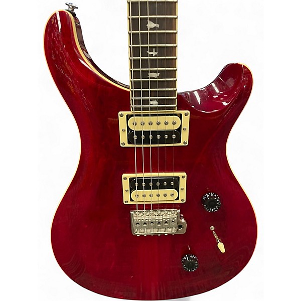 Used PRS SE Standard 24 Cherry Solid Body Electric Guitar