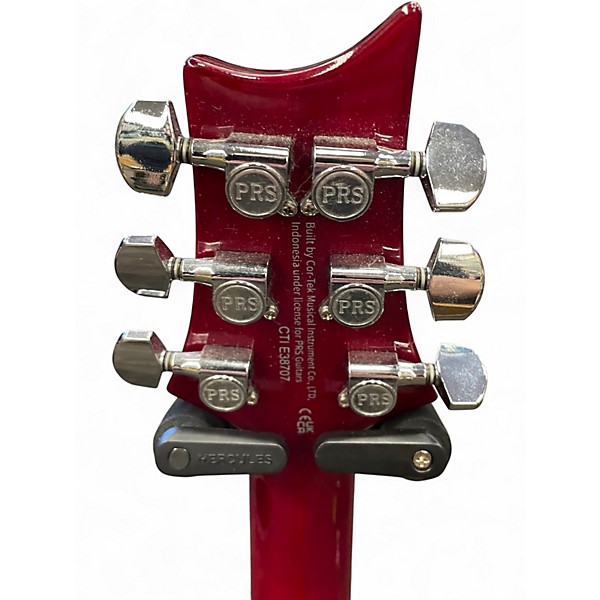 Used PRS SE Standard 24 Cherry Solid Body Electric Guitar