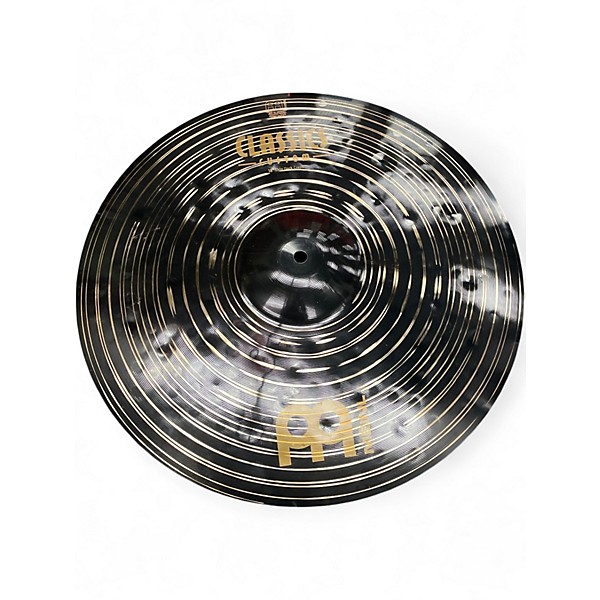 Used MEINL 18in Classics Custom Dark Thin Crash Cymbal 18 in. Cymbal