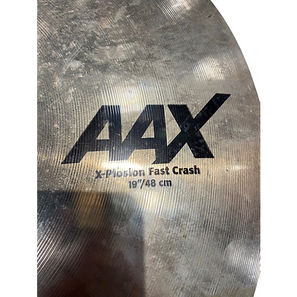 Used SABIAN 19in AAX Xplosion Fast Crash Cymbal