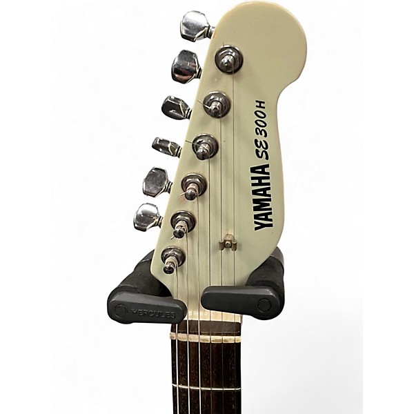 Used Yamaha SE300H White Solid Body Electric Guitar