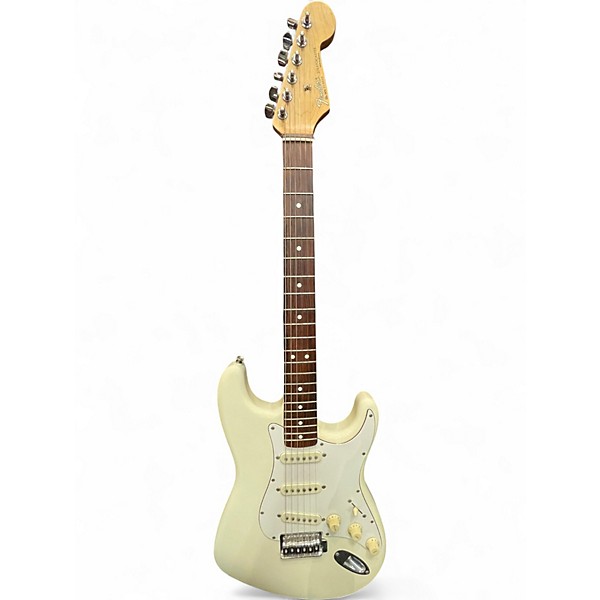 Used Fender Standard Stratocaster Classic White Solid Body Electric Guitar