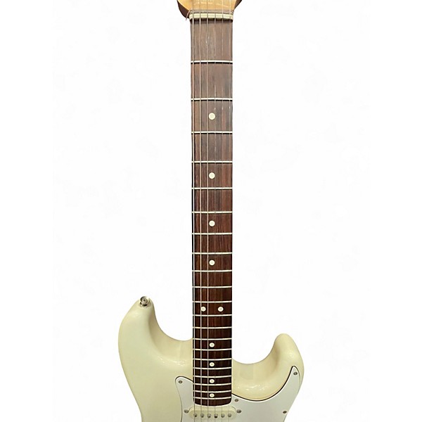 Used Fender Standard Stratocaster Classic White Solid Body Electric Guitar