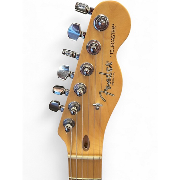 Vintage 1998 Fender American Nashville B-Bender Telecaster 3 Tone Sunburst Solid Body Electric Guitar