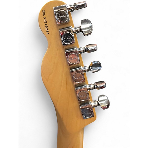 Vintage 1998 Fender American Nashville B-Bender Telecaster 3 Tone Sunburst Solid Body Electric Guitar