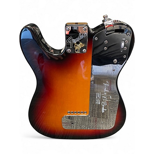 Vintage 1998 Fender American Nashville B-Bender Telecaster 3 Tone Sunburst Solid Body Electric Guitar