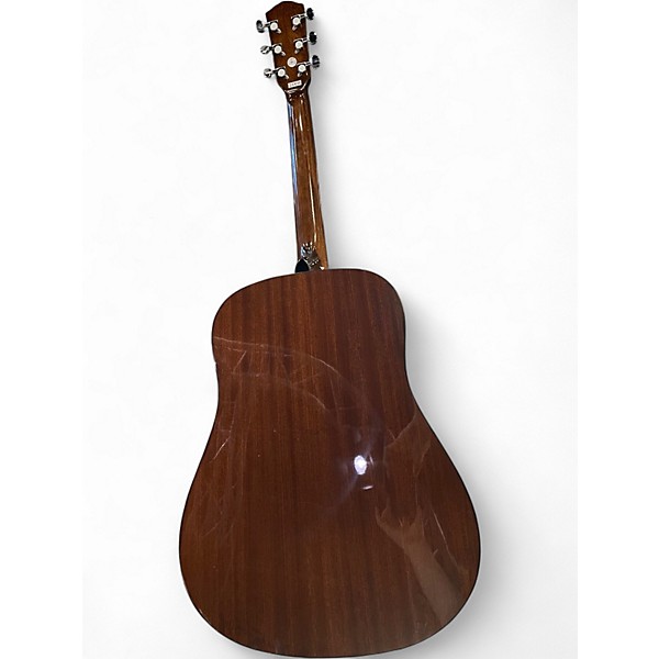Used Fender CD60 Dreadnought LEFT HANDED Natural Acoustic Guitar