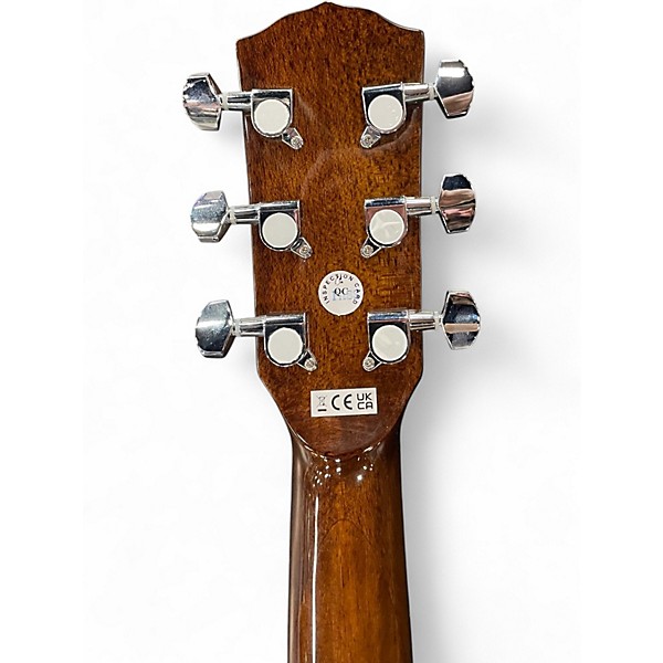 Used Fender CD60 Dreadnought LEFT HANDED Natural Acoustic Guitar