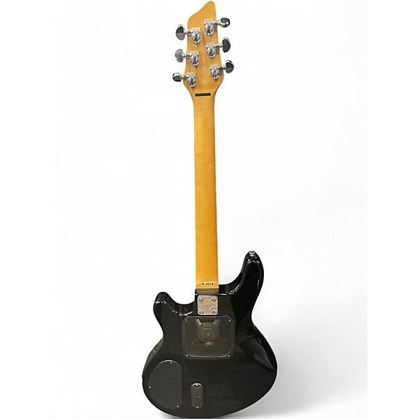 Used Lyon By Washburn LT8K Black Solid Body Electric Guitar