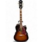 Used Epiphone Hummingbird EC Studio 2 Color Sunburst Acoustic Electric Guitar
