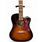 Used Epiphone Hummingbird EC Studio 2 Color Sunburst Acoustic Electric Guitar