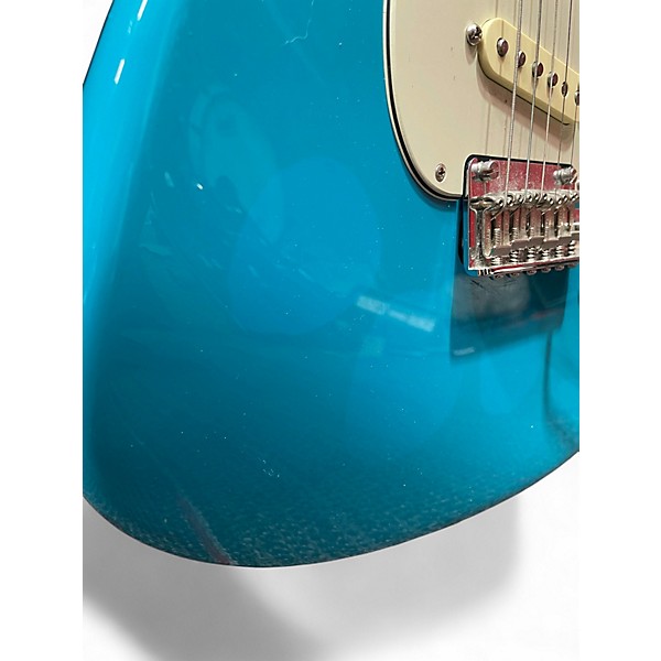 Used Fender American Professional II Stratocaster Miami Blue Blue Solid Body Electric Guitar