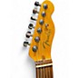 Used Fender American Ultra Telecaster Texas Tea Black and Silver Solid Body Electric Guitar