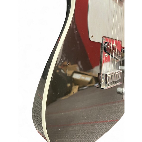 Used Fender American Ultra Telecaster Texas Tea Black and Silver Solid Body Electric Guitar