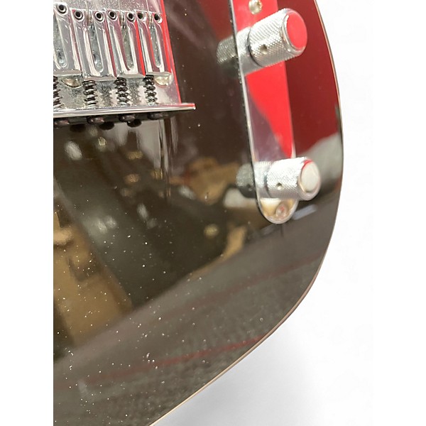Used Fender American Ultra Telecaster Texas Tea Black and Silver Solid Body Electric Guitar