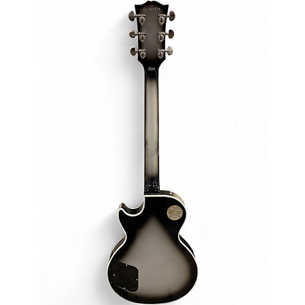 Used Gibson Les Paul custom Silverburst Solid Body Electric Guitar