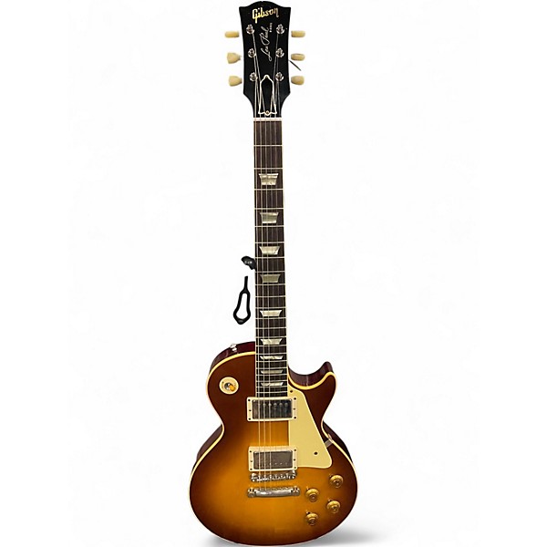 Used Gibson Custom 58 Les Paul Standard 2 Color Sunburst Solid Body Electric Guitar