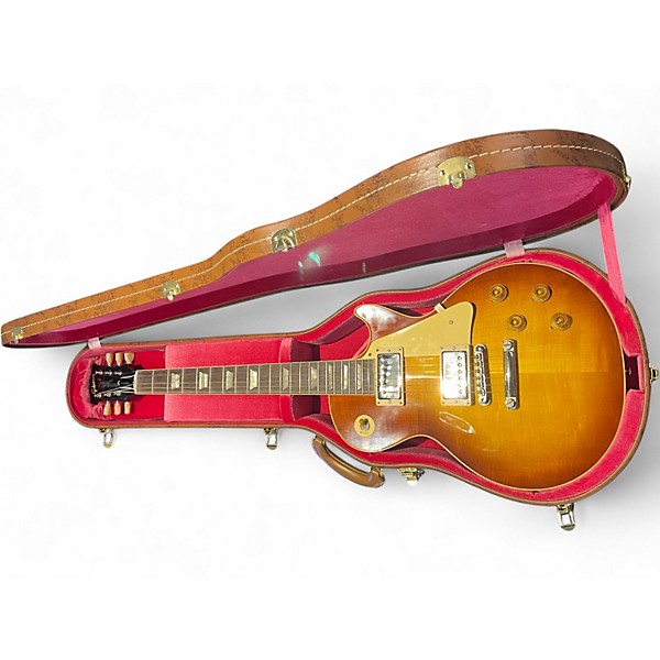 Used Gibson Custom 58 Les Paul Standard 2 Color Sunburst Solid Body Electric Guitar