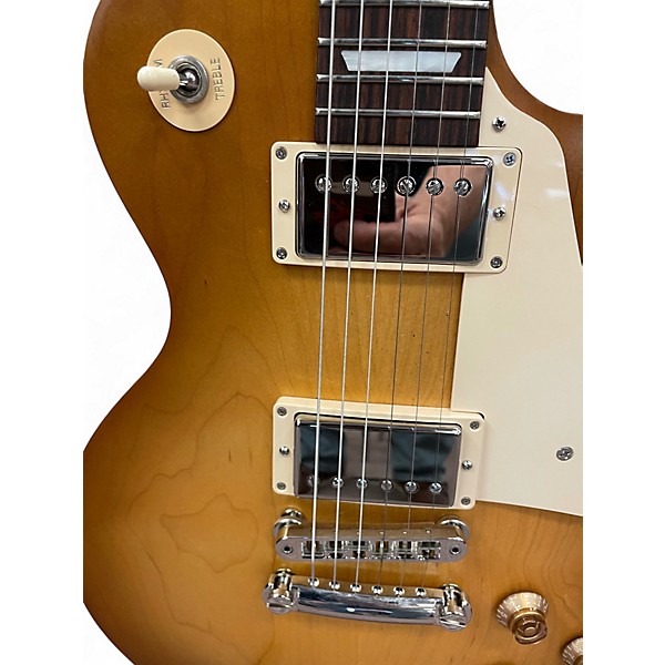 Used 2022 Gibson 1960S Tribute Les Paul Studio Honey Burst Solid Body Electric Guitar