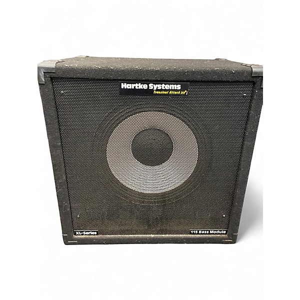 Used Hartke 115XL 200W 8Ohm 1x15 Bass Cabinet