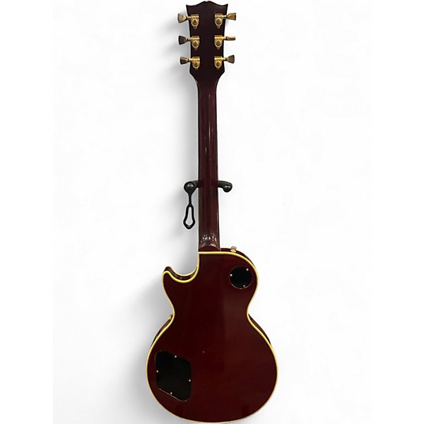 Vintage 1987 Gibson Les Paul Custom Wine Red Solid Body Electric Guitar